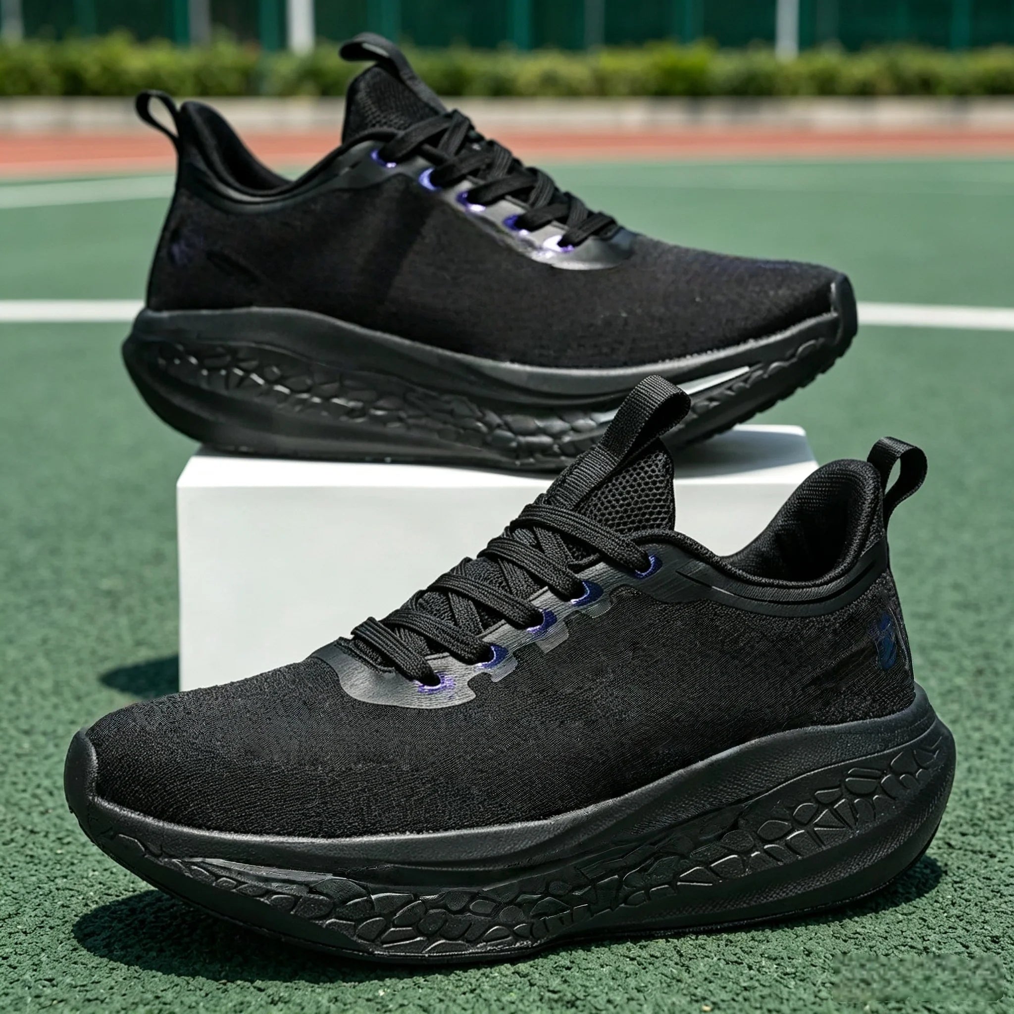 Chaussures de Sport à Plaque Carbone – Amorti Marathon, Anti-Torsion, Rebond Élastique | Unisexe