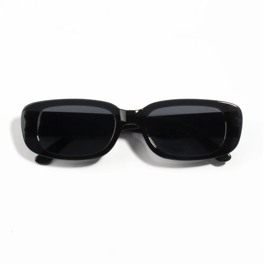 Lot de 10 Lunettes de Soleil Rectangulaires Vintage – Femme