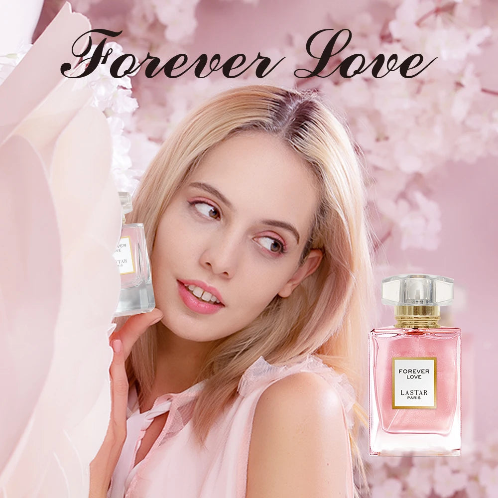 LASTAR Parfum Rose Femme 55 ml – Fragrance Florale Longue Durée