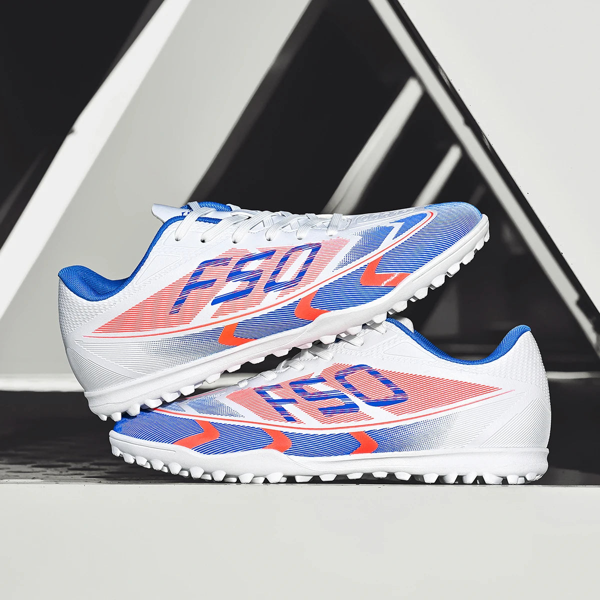 Chaussures de Football Légères TF – Semelle Caoutchouc Anti-Glisse, Unisexe