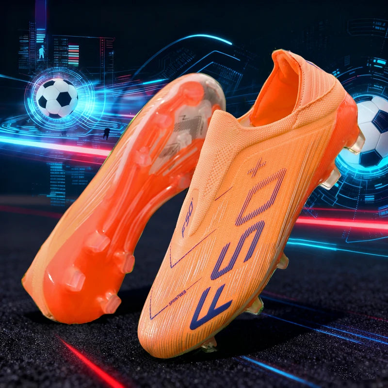 Chaussures de Football qztzx T29 – Crampons FG/TF, Légères & Respirantes, Homme/Mixte