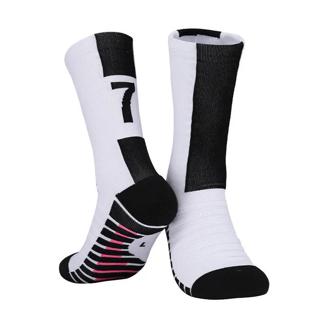 Chaussettes de Football Unisexe – Respirantes, Antidérapantes, Séchage Rapide | Enfant & Adulte