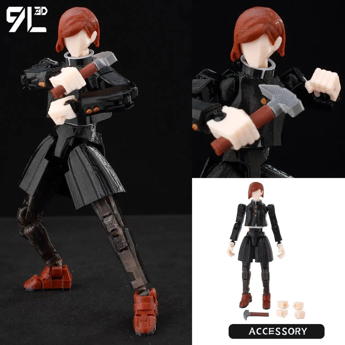 Figurines Articulées Jujutsu Kaisen – Collection Lucky13 / Titan13