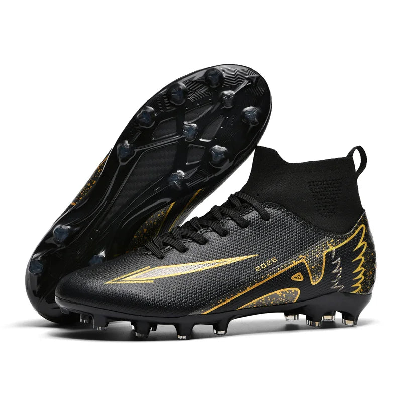 Chaussures de Football Respirantes Anti-Dérapantes – Homme & Femme, Terrain Naturel & Synthétique