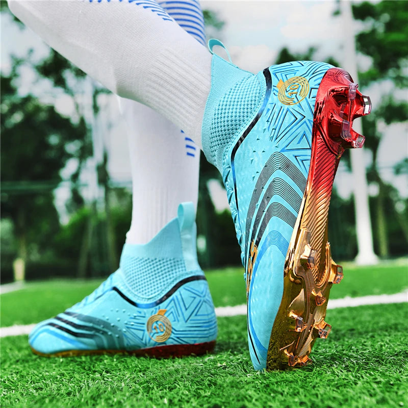 Chaussures de Football Trendise 909 – Crampons AG Professionnels, Imperméables, Adulte & Enfant
