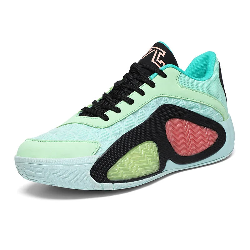 TopFight 2025 Fashion Men Women Basketball Shoes TPU High Rebound SoleCourt Training Shoes Sports Casual Running Shoes