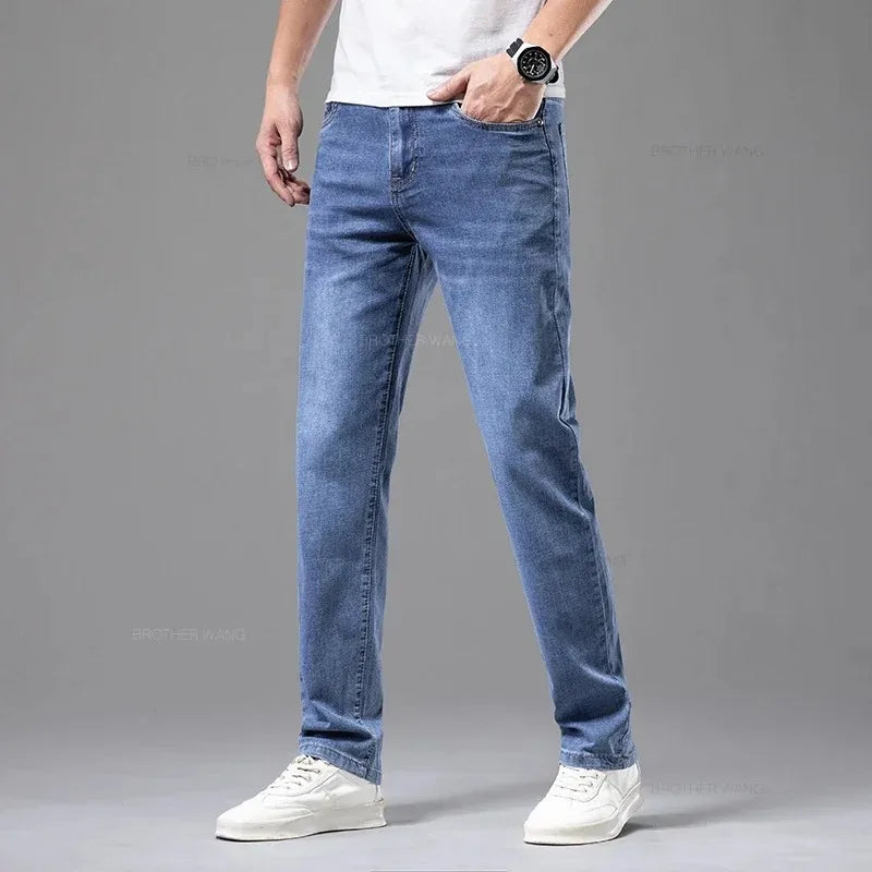 Jean Droit Homme Stretch 3 Coloris Business Smart Casual | Tailles 29-42