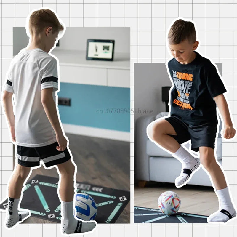 Tapis d'Entraînement Football – Antidérapant, Pliable, Intérieur & Extérieur