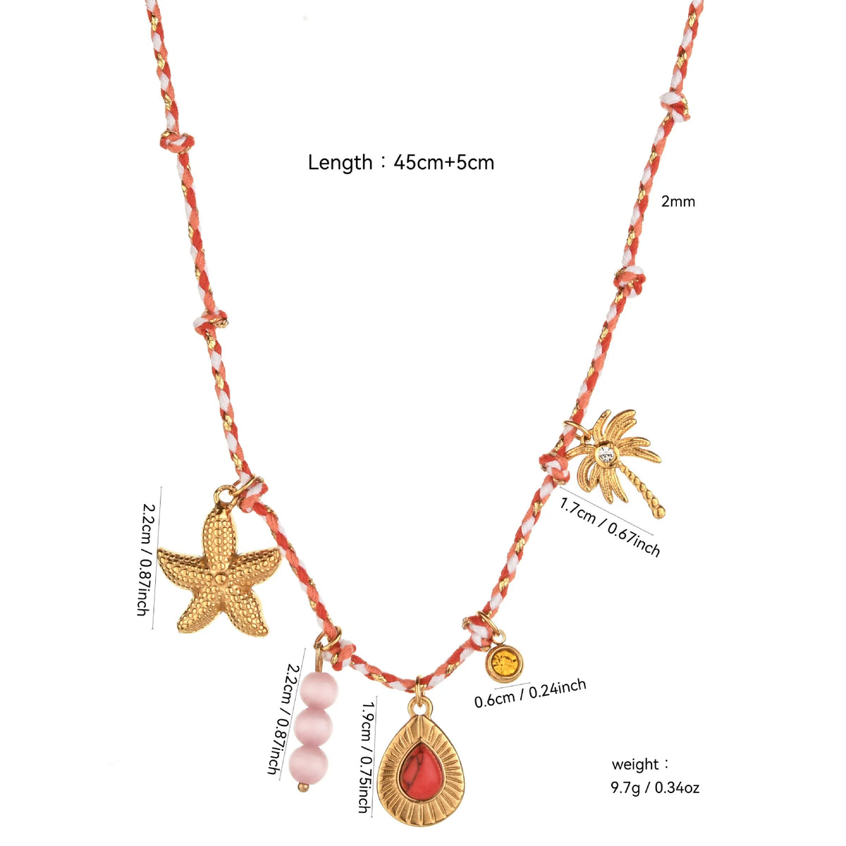 Collier Pendentif Initiale & Lettre – Corde Colorée Ajustable, Cadeau Fête des Mères