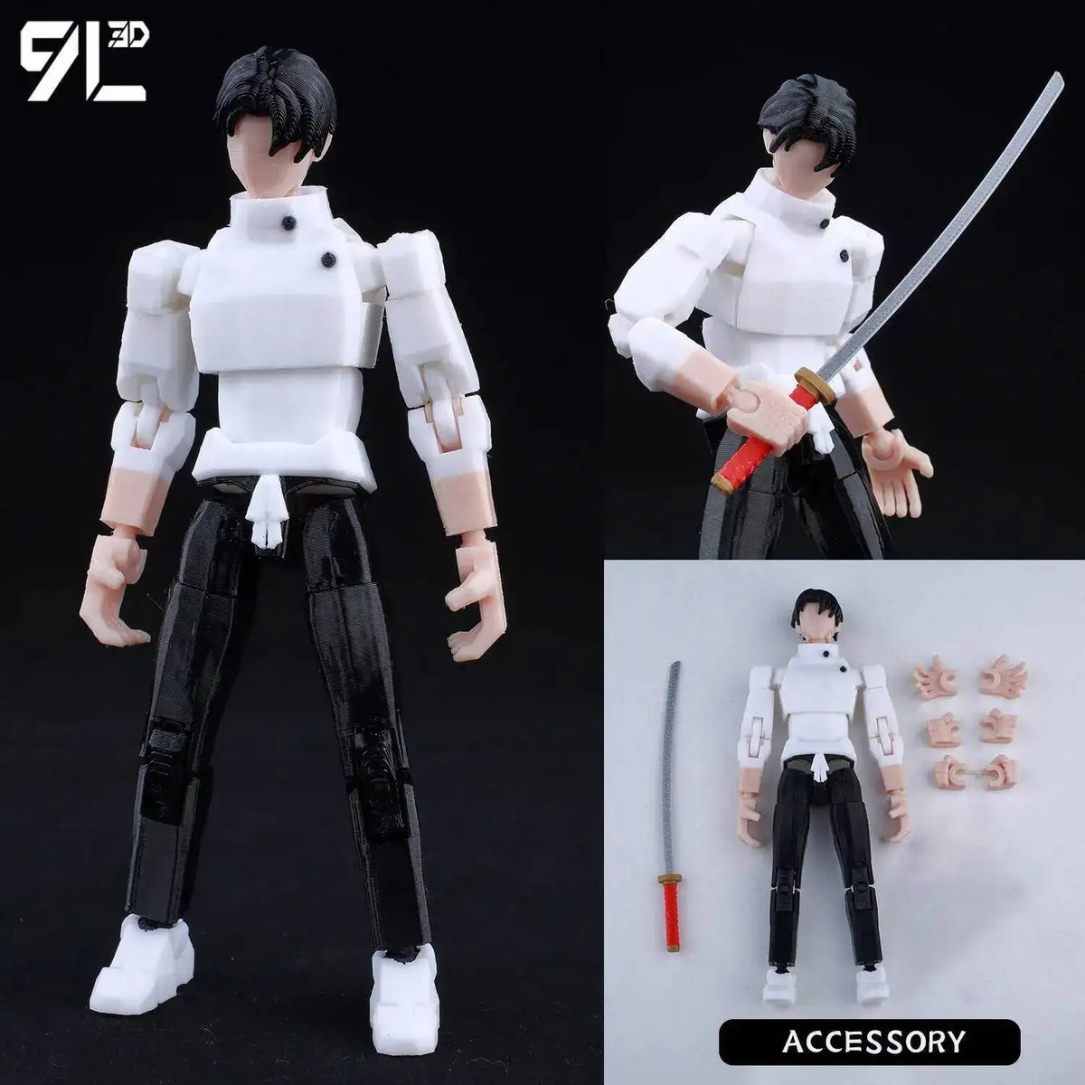 Figurines Articulées Jujutsu Kaisen – Collection Lucky13 / Titan13