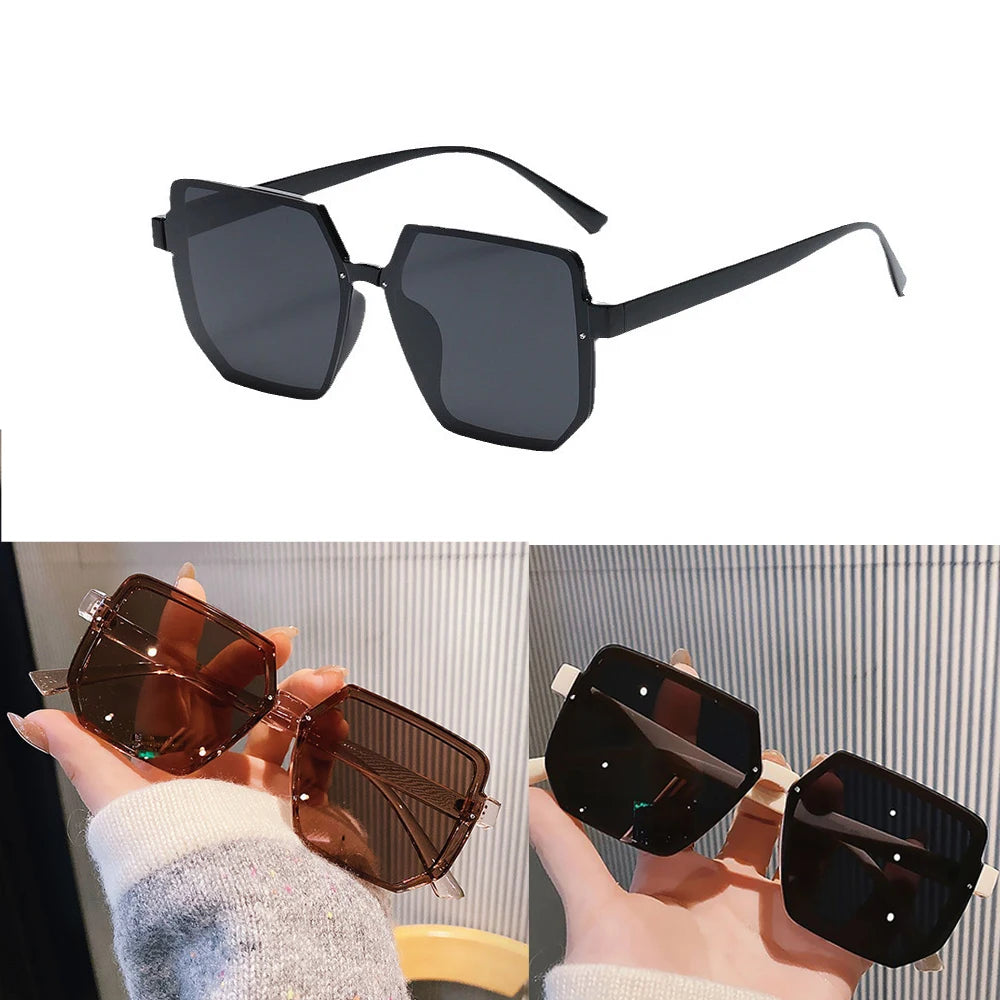 Lunettes de Soleil Vintage Grande Monture – Style Carré Rétro Mixte | RMM HHX0029
