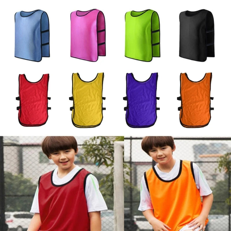 Dossard de Football Enfant – Chasuble d'Entraînement Sport
