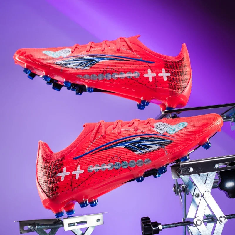 Soccer Shoes Men's Football Boots Grass Training Sports Society Soccer Cleats Non-slip Football Field Boot Crampons De Football