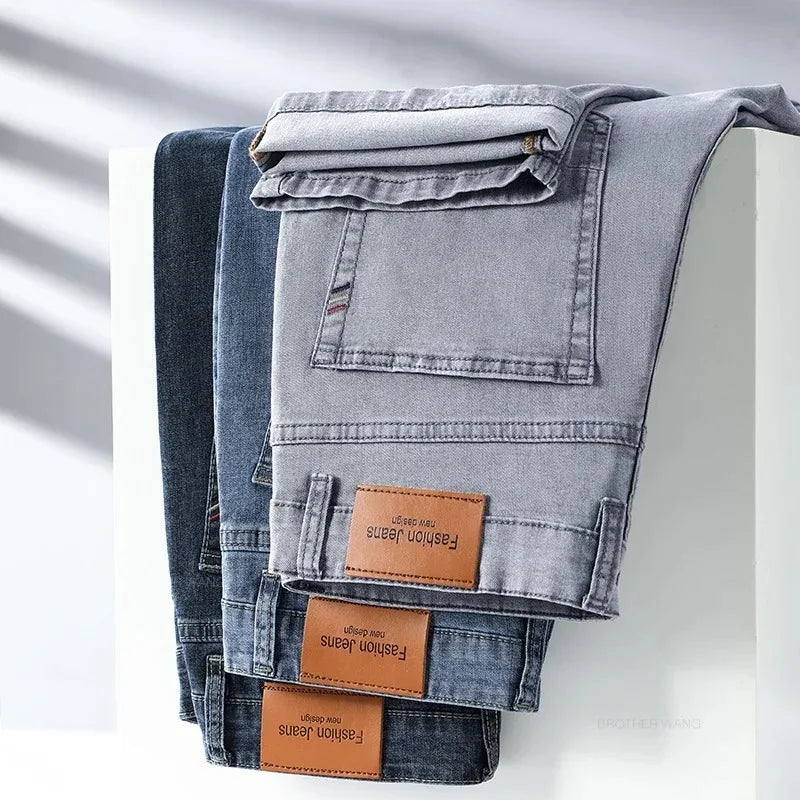 Jean Droit Homme Stretch 3 Coloris Business Smart Casual | Tailles 29-42