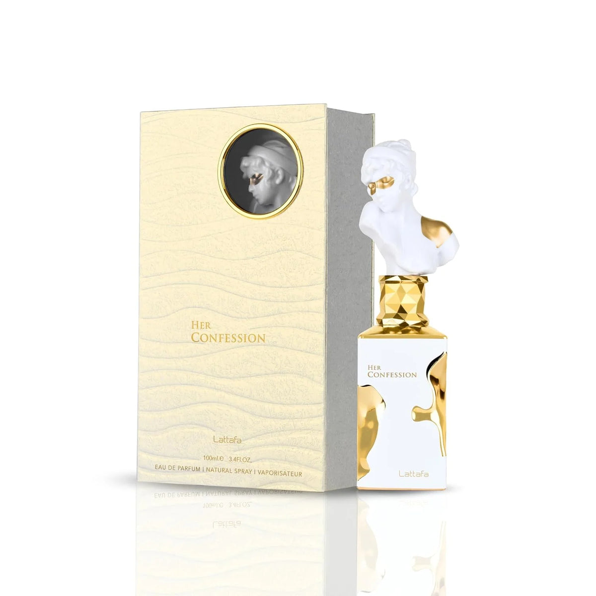 Lattafa Her & His Confession - Coffret Duo Eau de Parfum 100ml | Fragrance Orientale Boisée
