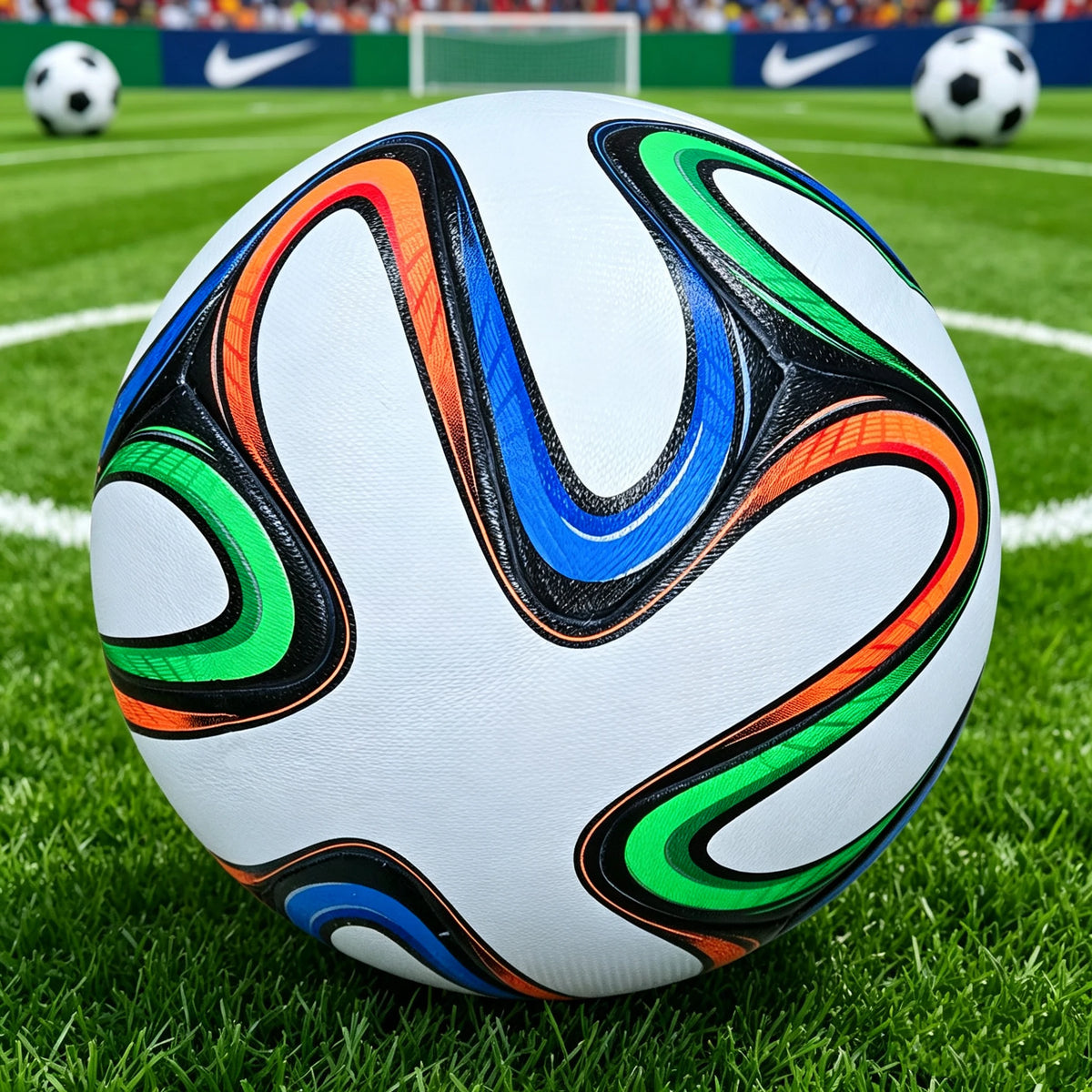 Ballon de Football Professionnel Taille 5 – PU Épais | Homme & Femme | Entraînement & Match