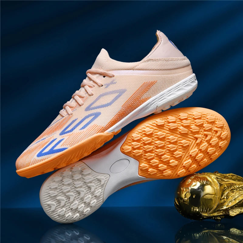 Chaussures de Football qztzx T29 – Crampons FG/TF, Légères & Respirantes, Homme/Mixte
