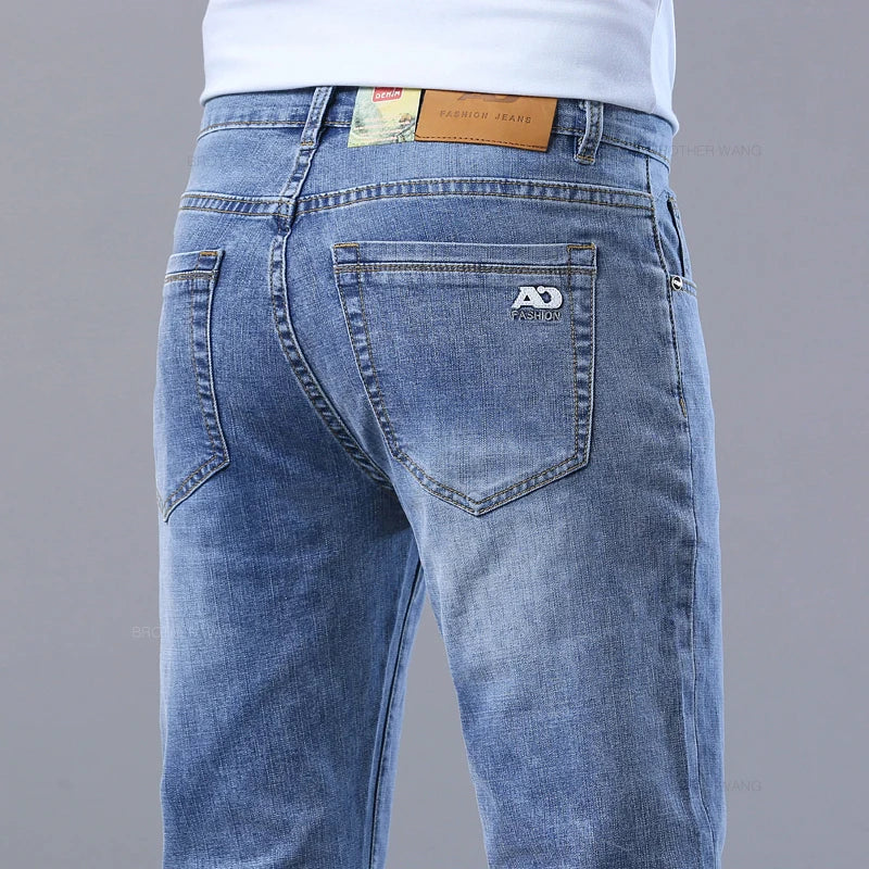 Jean Slim Homme Stretch Smart Casual 3 Coloris Dénim | Tailles 29-40