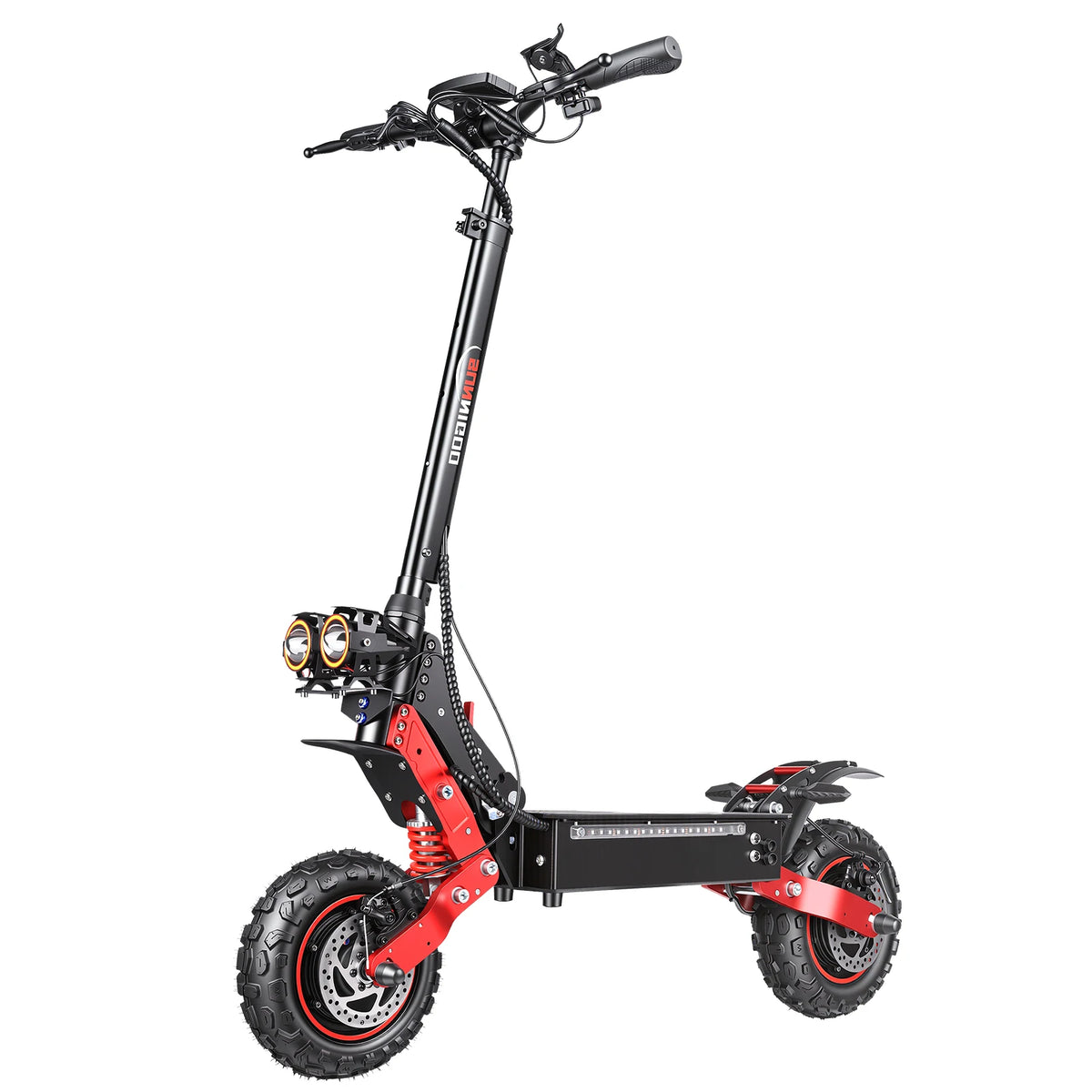SUNNIGOO X7/X7PRO Electric Scooter 3600W Dual Motor Strong Powerful Max Speed 60-65km/h 11 Inch Off-Road Tires Foldable Powerful Escooter 60KM Long Range Waterproof IP54 NFC Lock  Dual Brakes All-Terrain Scooter
