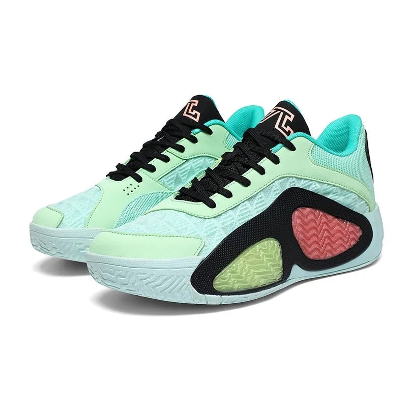 TopFight 2025 Fashion Men Women Basketball Shoes TPU High Rebound SoleCourt Training Shoes Sports Casual Running Shoes