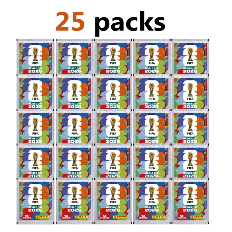 2026 Panini World Cup Sticker Pack Panini Soccer Card Panini Cards Soccer Memorabilia Collection Panini Football Cards Gift