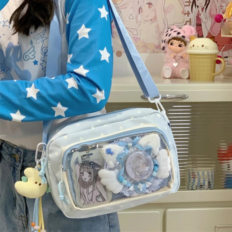 New Casual Dopamine Women Ita Bags Fashion Small Capacity Subculture Crossbody Shoulder Bag Aesthetic Designer Bolso Mujer