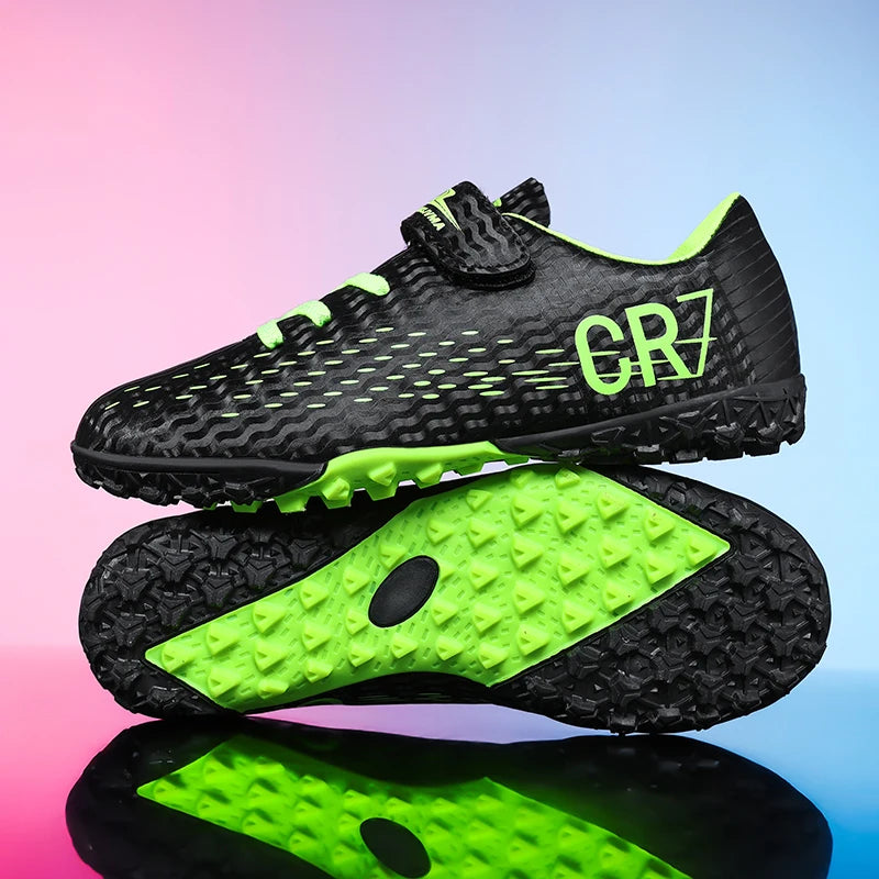 Chaussures de Football Enfant & Adulte – Crampons Légers Multi-Surfaces