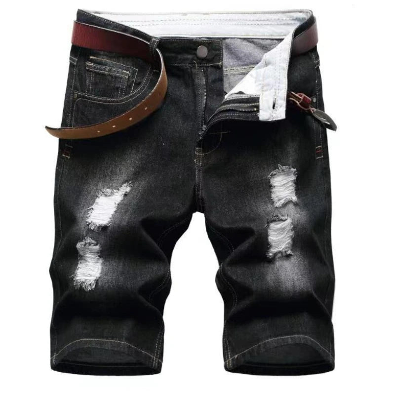 Jean Vintage Y2K Homme – Coupe Droite Taille Haute Distressed | Style Streetwear