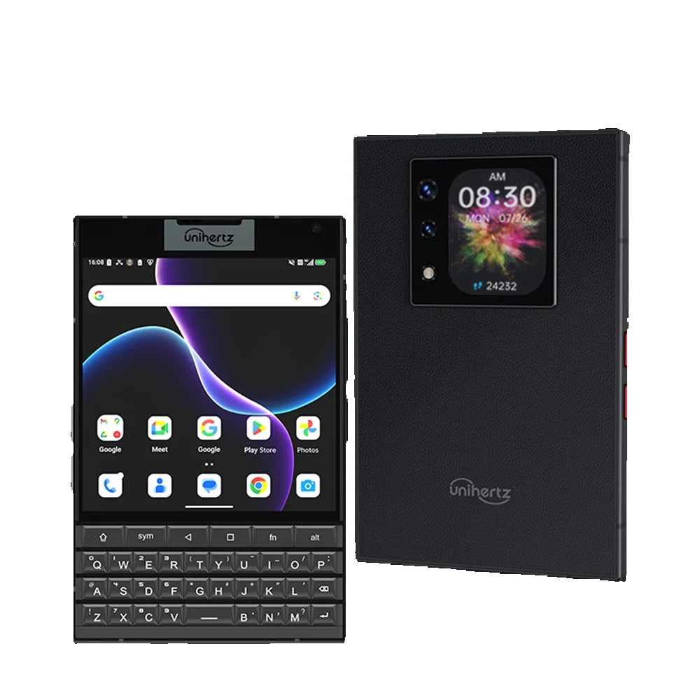Unihertz Titan 2 – Smartphone 5G Clavier QWERTY, Android 15, 12Go RAM, 512Go, Double Écran, Batterie 5050mAh