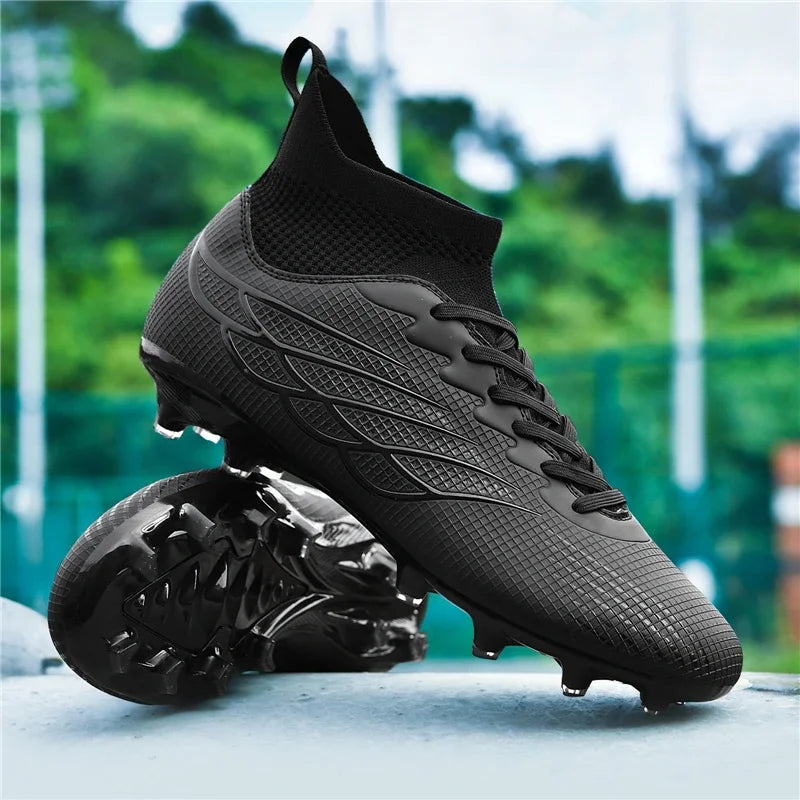 Chaussures de Football Professionnelles PHERON – Crampons Terrain Dur, Légères & Respirantes