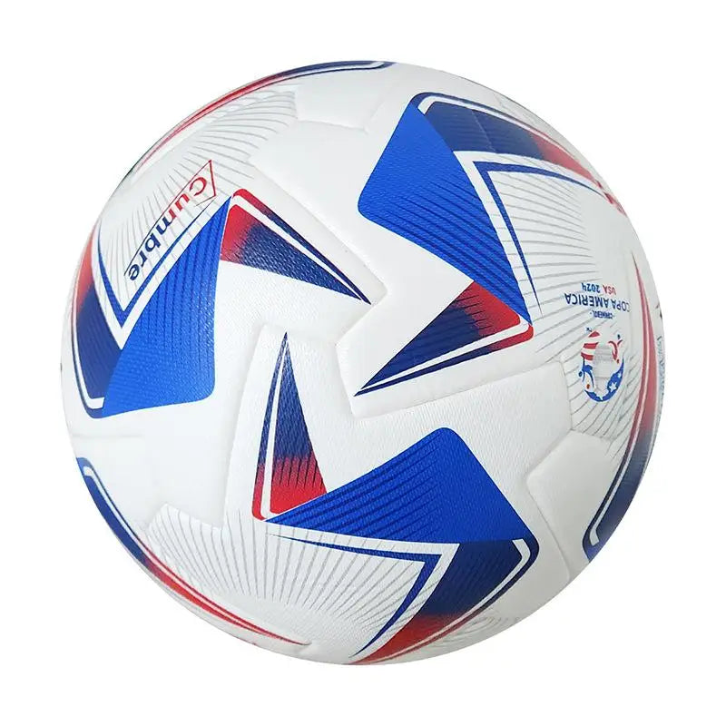 Ballon de Football PU Taille 5 – Cousu à Chaud, Résistant et Compétition
