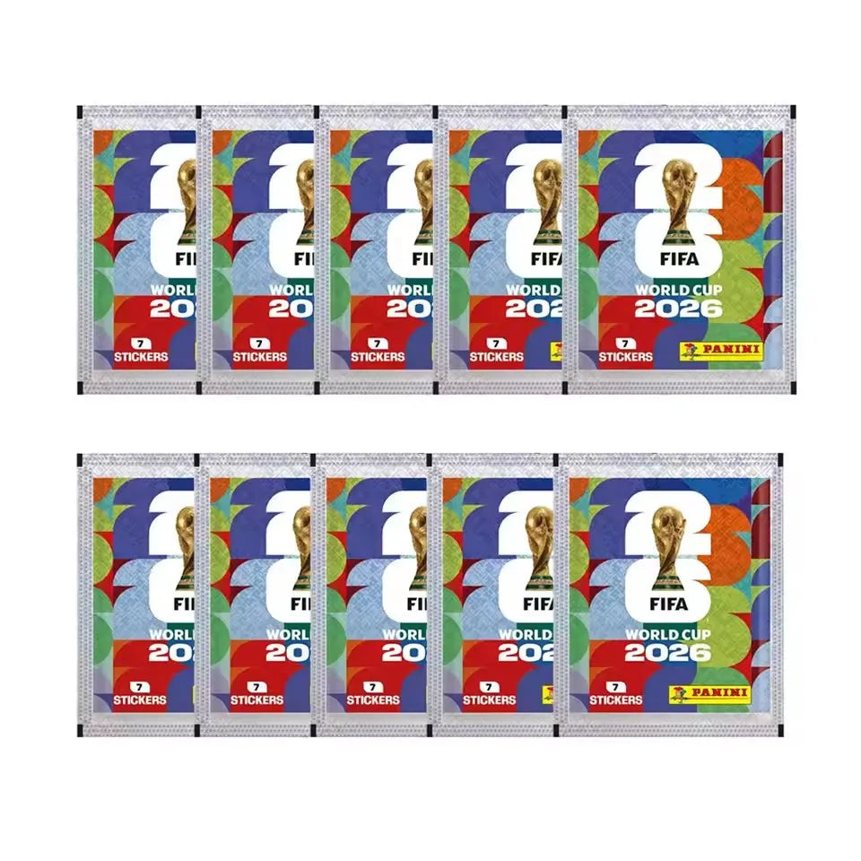 2026 World Cup Sticker Collection Blind Box Sticker Collection Pack & Album Soccer Memorabilia Set Football Souvenir Fan Gift