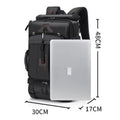 Travel Hiking Backpack 80L Large Capacity Multiple Storage Spaces Anti Theft Backpack with Dry Wet Separation Backpack for Men