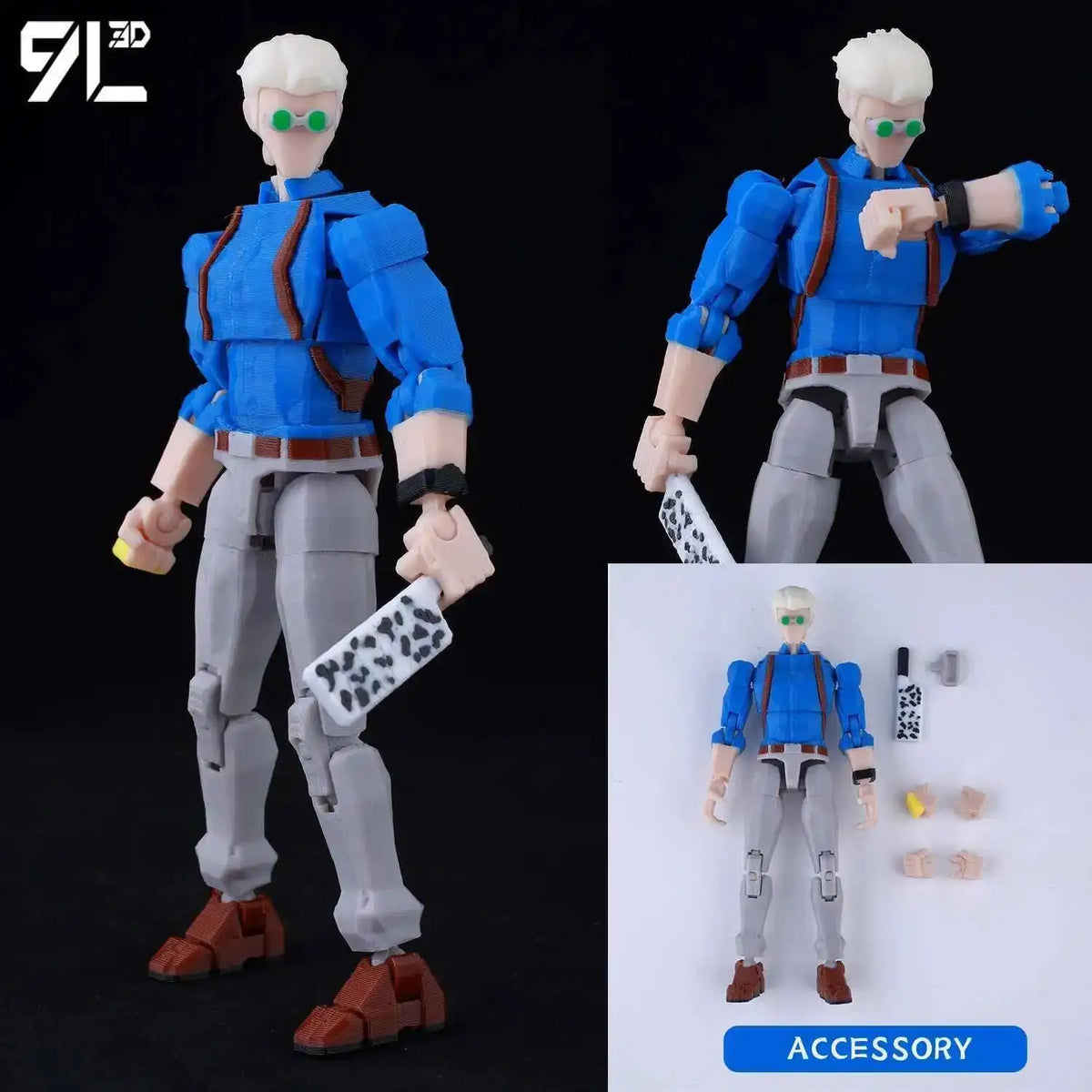 Figurines Articulées Jujutsu Kaisen – Collection Lucky13 / Titan13