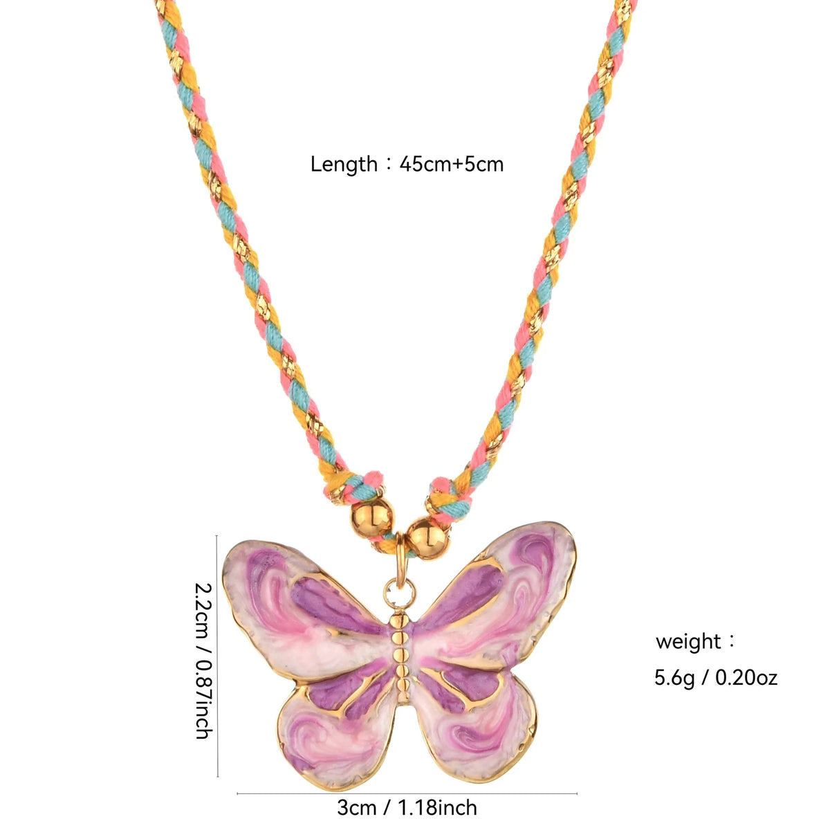Collier Pendentif Initiale & Lettre – Corde Colorée Ajustable, Cadeau Fête des Mères