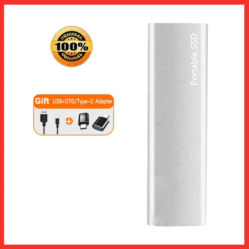 Disque Dur SSD Externe Portable USB 3.0 - Haute Vitesse - 1To à 256To