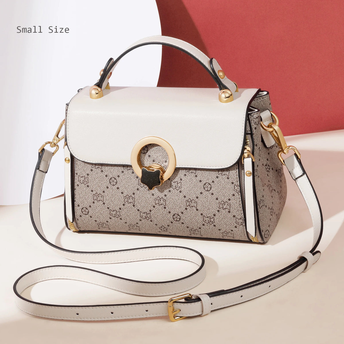 FOXER Brand 2026 New Handbag Women's Shoulder Bag Light Luxury PVC Leather Female Crossbody Purse for Mom Large Capacity Bag