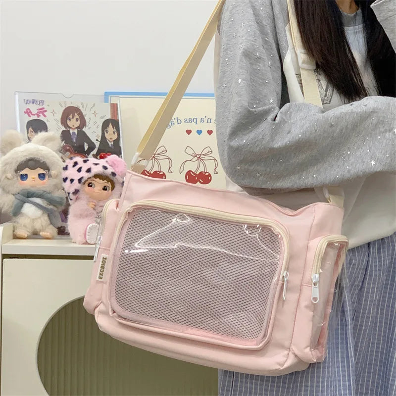 Sac Transparent Tendance Grande Capacité – Ita Bag Style École & Quotidien