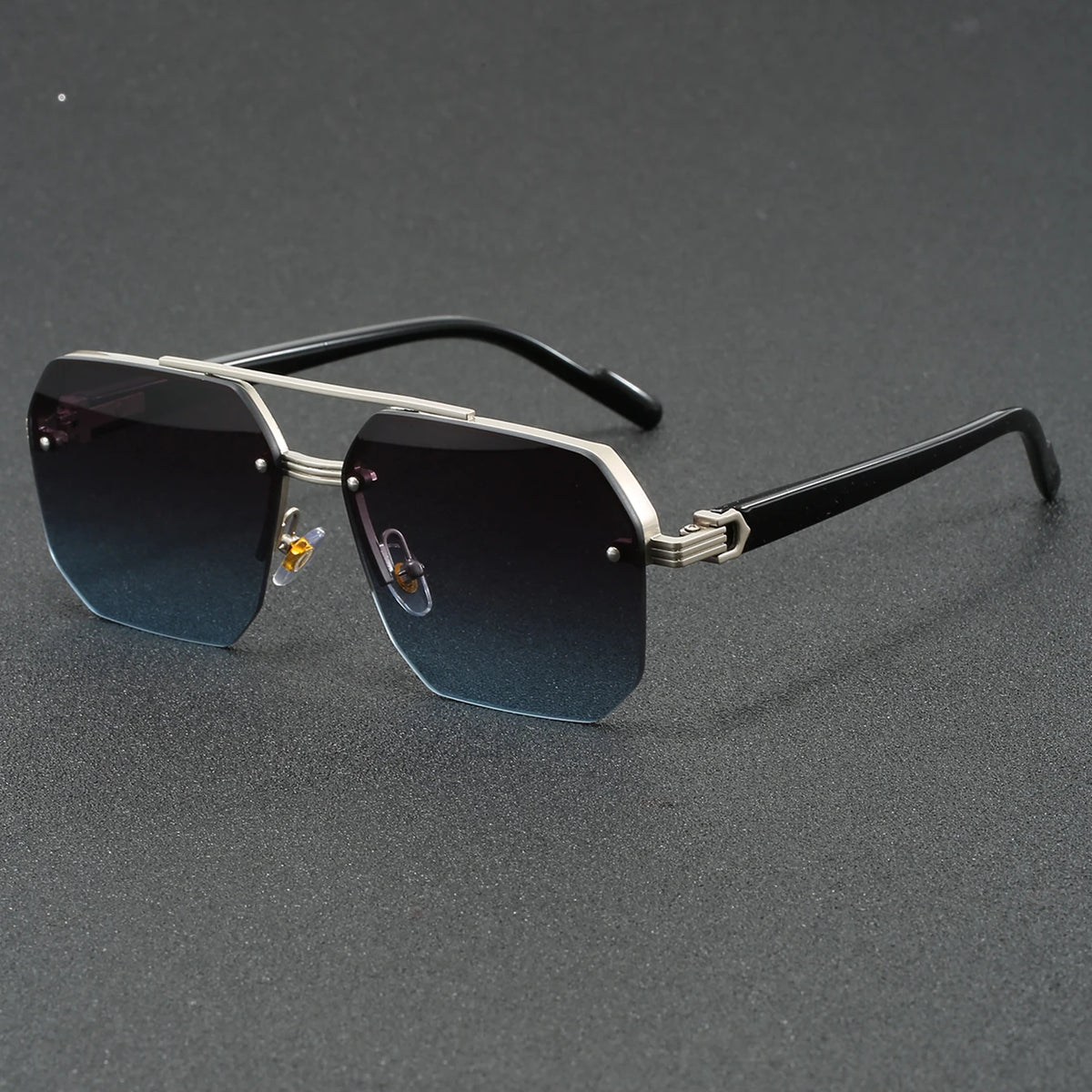 Lunettes de soleil rectangulaires homme ALCHITINO – Anti-reflets