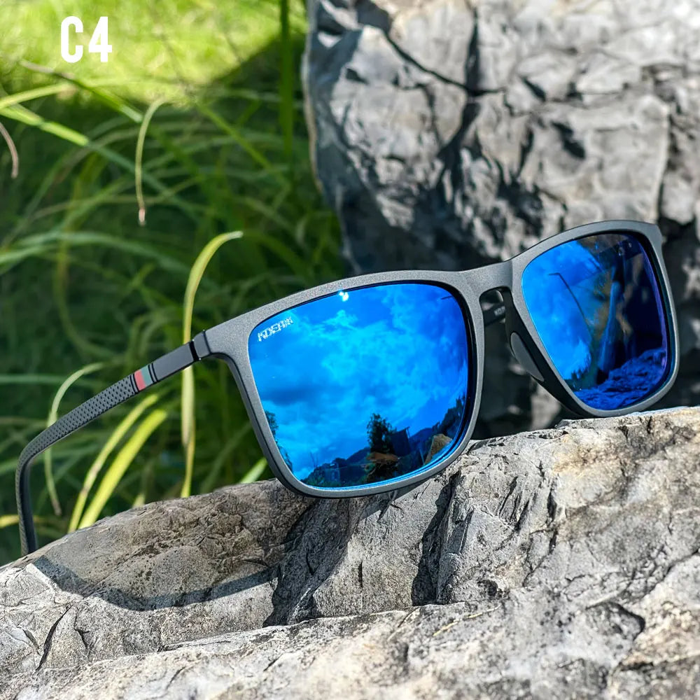 Lunettes de Soleil KDEAM XL Polarisées Photochromiques – Grande Monture Homme